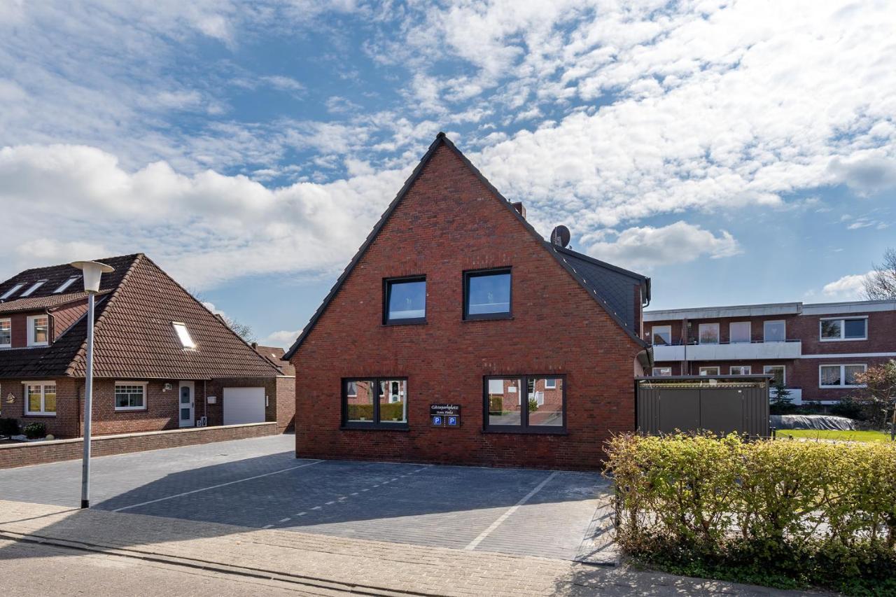 Ferienwohnung Haus Pirola Esens Exterior foto